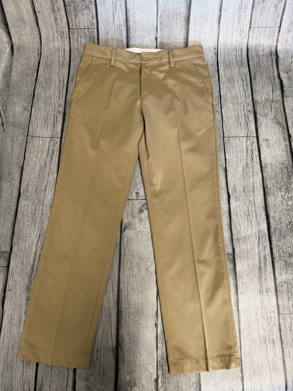 Men’s Amazon Essentials Khaki Chino Dress Pants 32x29 Slim Work Career Tan
